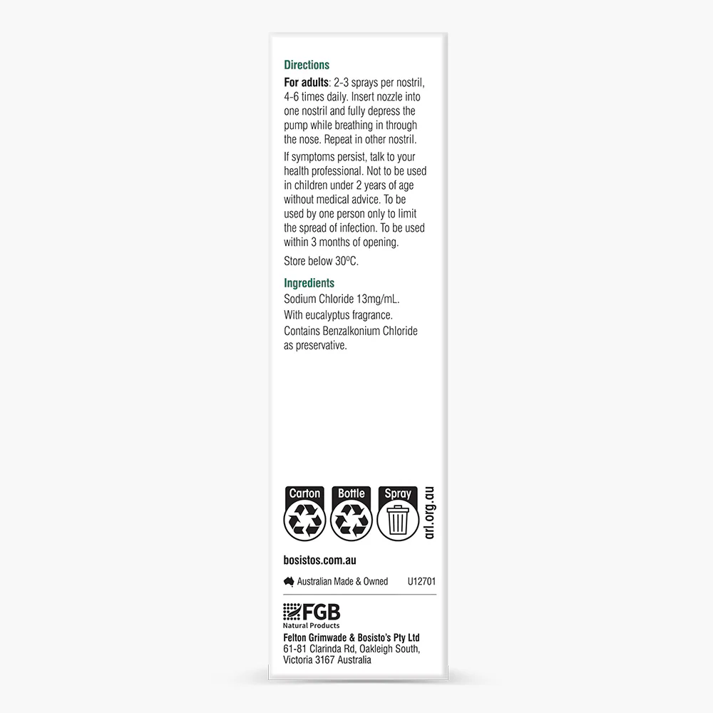Eucalyptus Nasal Spray 50mL - Image 4