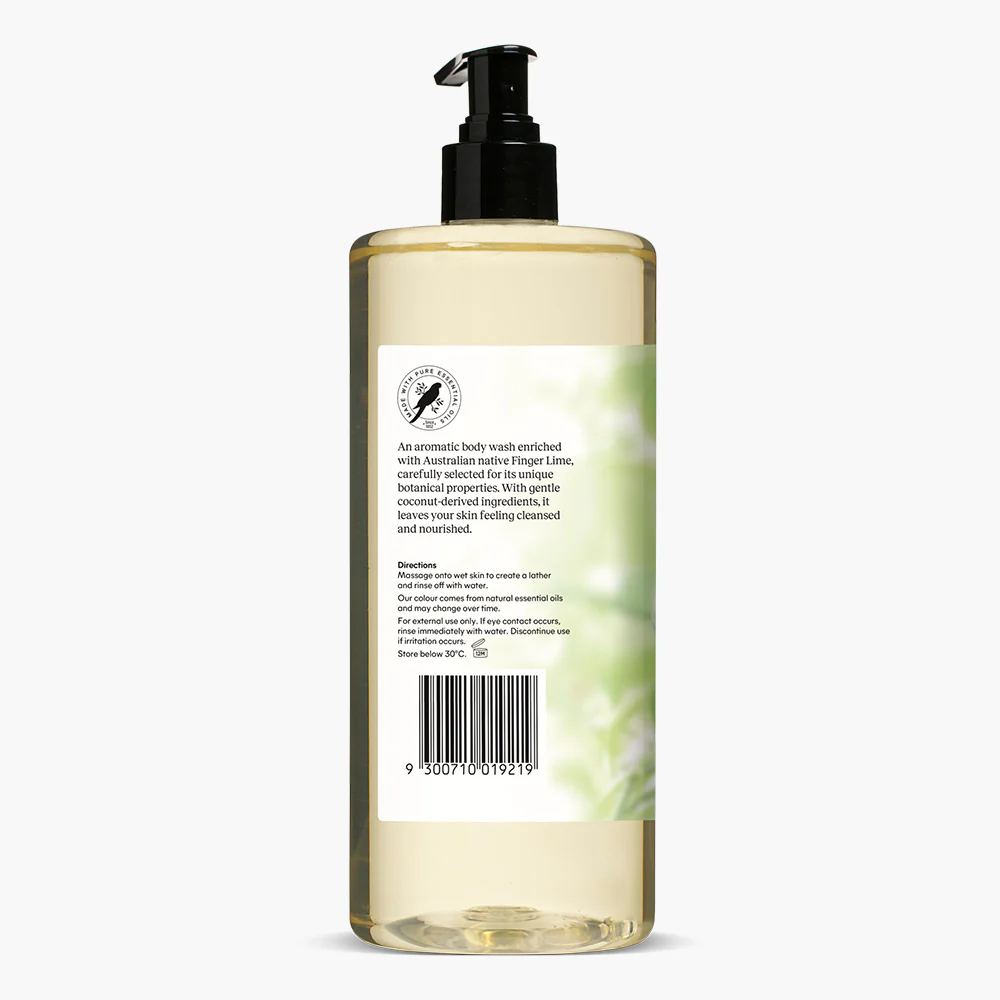 Finger Lime & Coconut Rejuvenating Body Wash 1L - Image 3